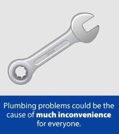 plumbing problems are an inconvenience