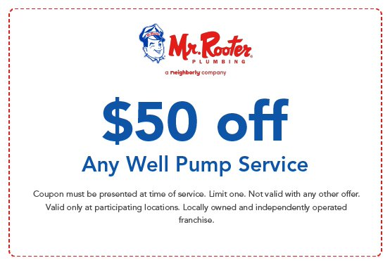 $50 Off Any Well Pump Service