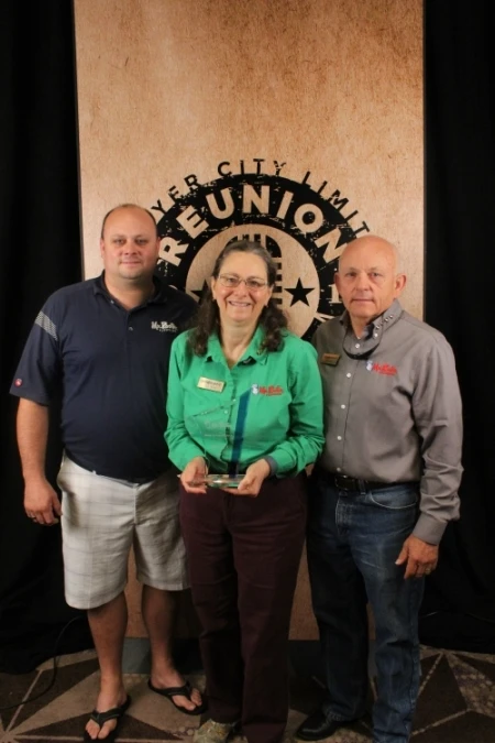 Shaylin, Dan and Jill King: Back in the Saddle Award Winner.