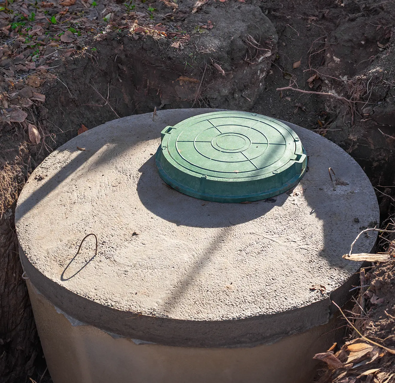 Image of a septic tank.