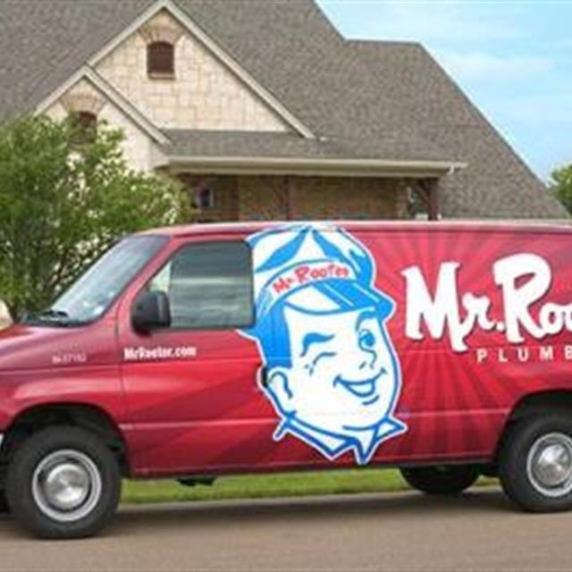 A Mr Rooter van