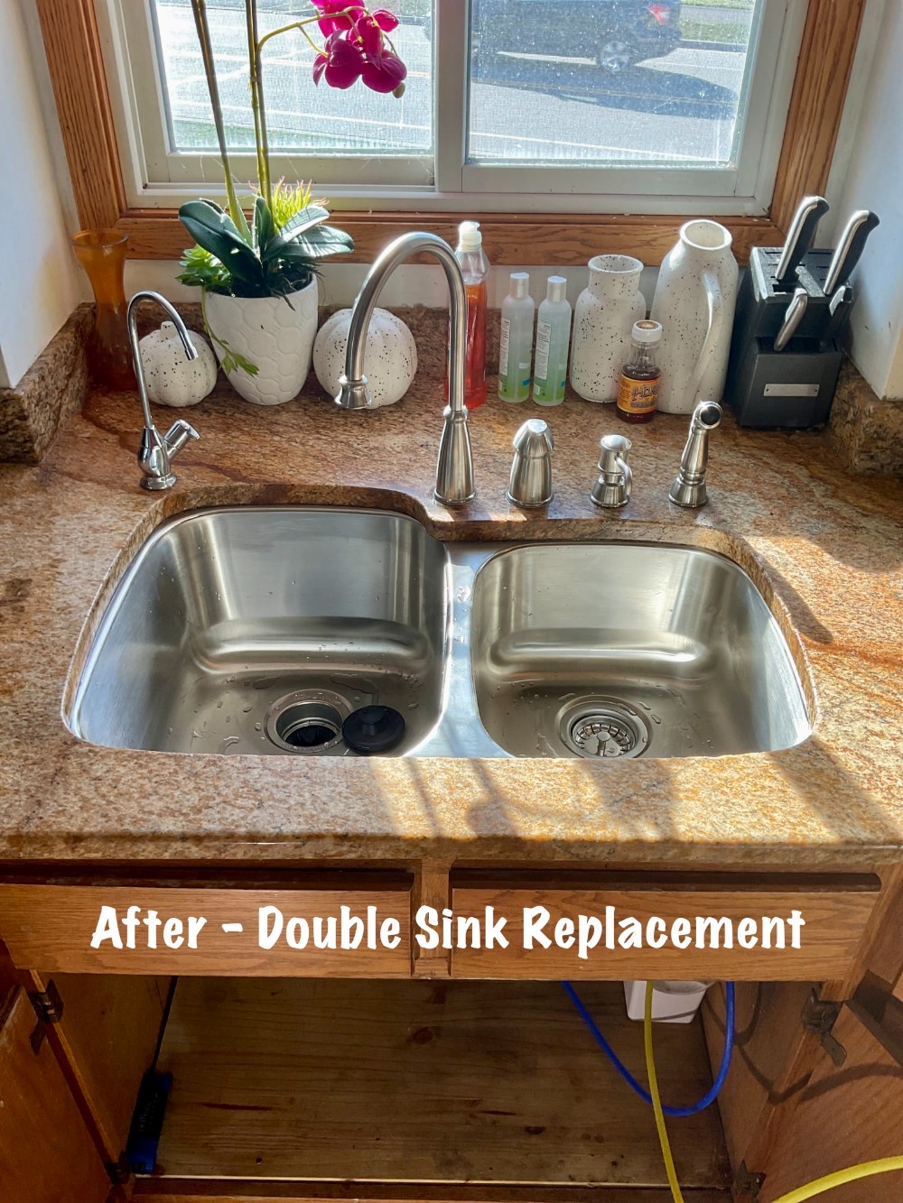 Kitchen Remodel - After Double Kitchen Sink