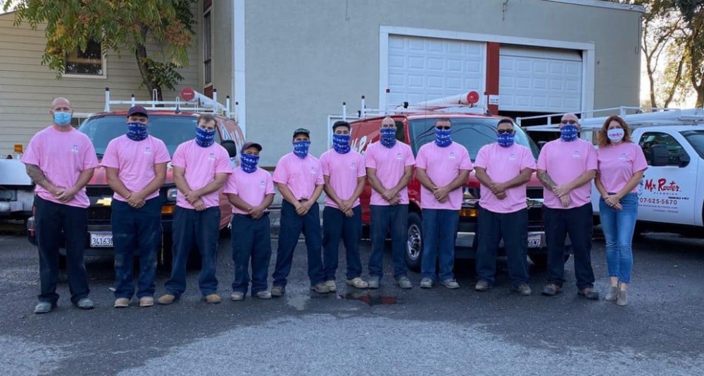 Mr Rooter Plumbing - October Breast Cancer Awareness