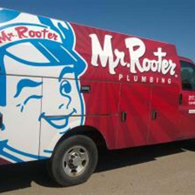 Mr.Rooter Plumbing Van