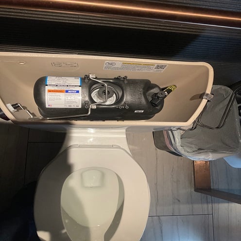 Pressure Assisted Toilet