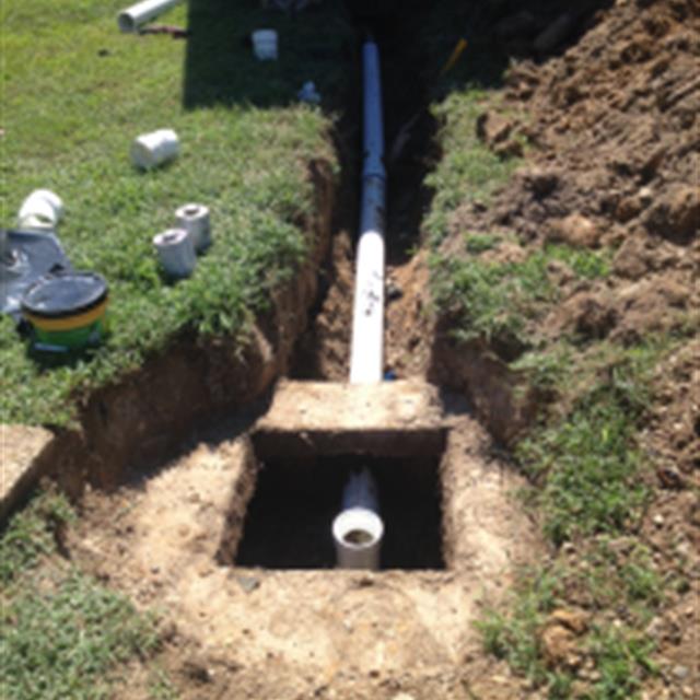 Our technicians replaced the waste pipe