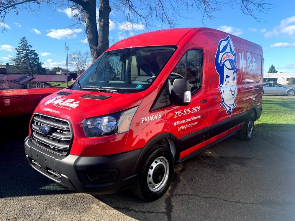 Mr. Rooter Plumbing Service Van