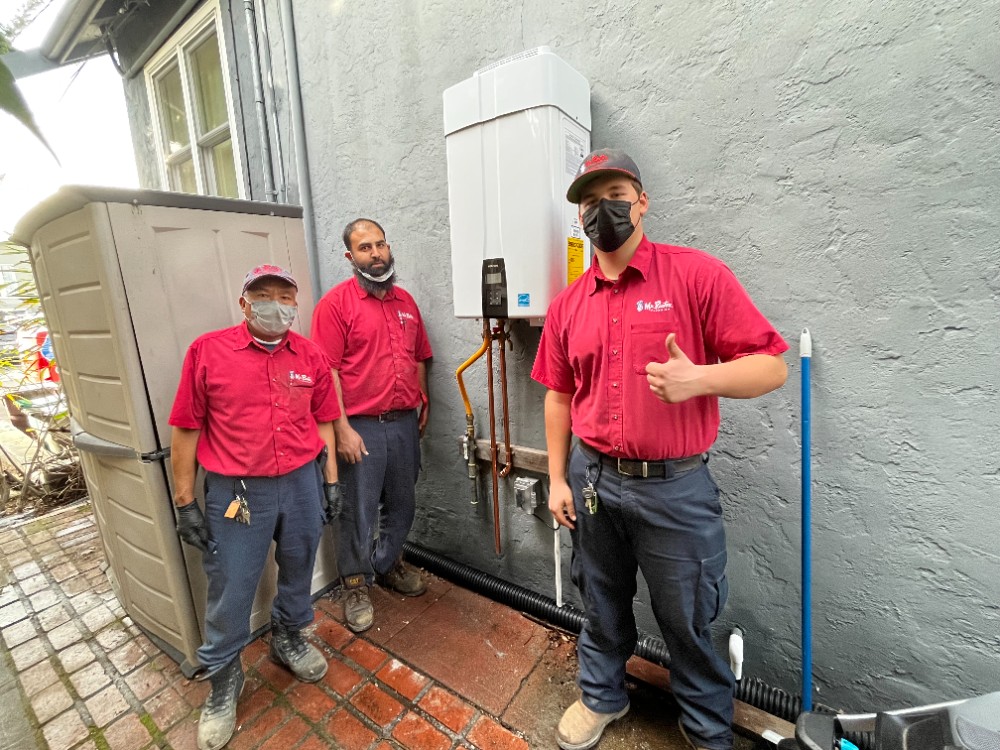 Tankless water heaters are space and energy savers