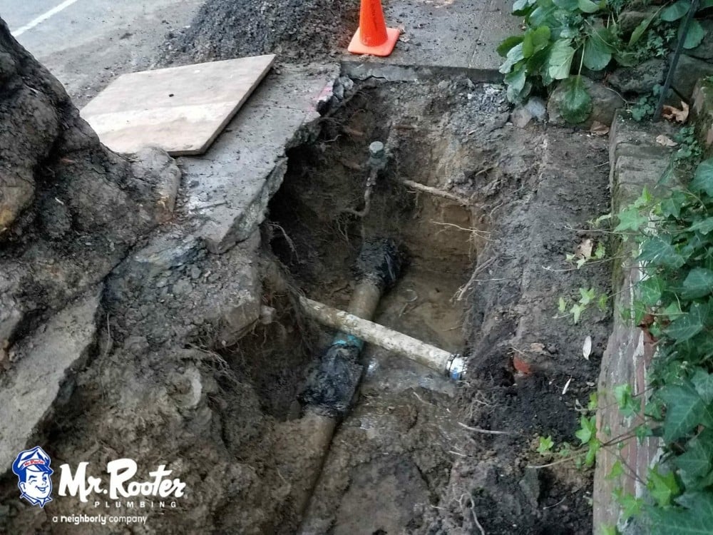 Underground pipe repairs