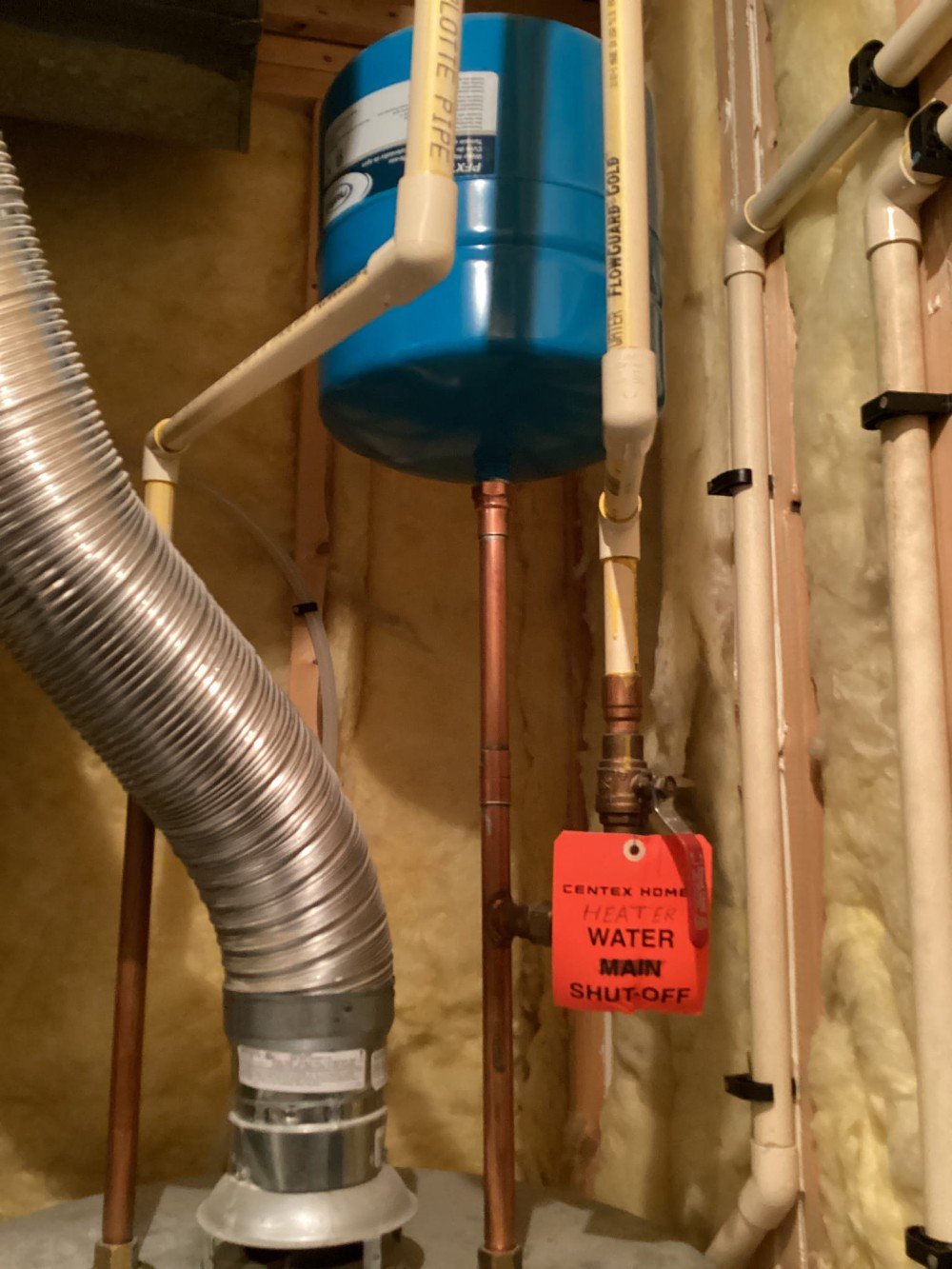 water heater shut off valve