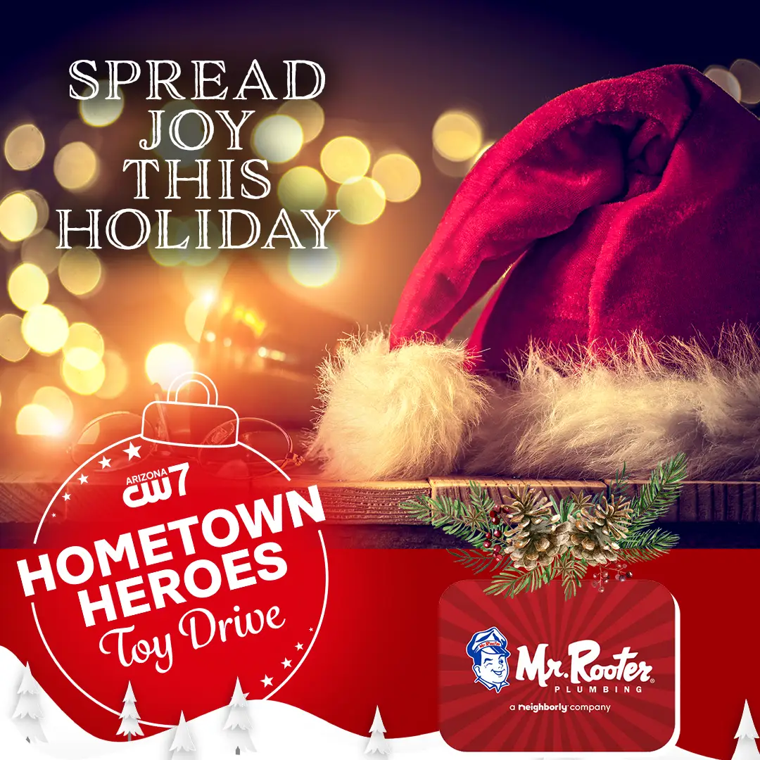 Hometown Heroes holiday toy drive image.