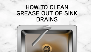 How to clean grease out of sink drains