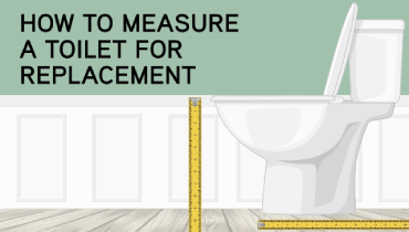 How to measure for replacement toilet