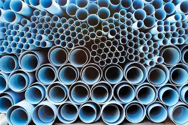 Pipe sizes PVC