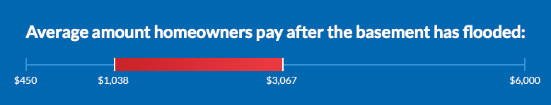 cost of a flooded basement