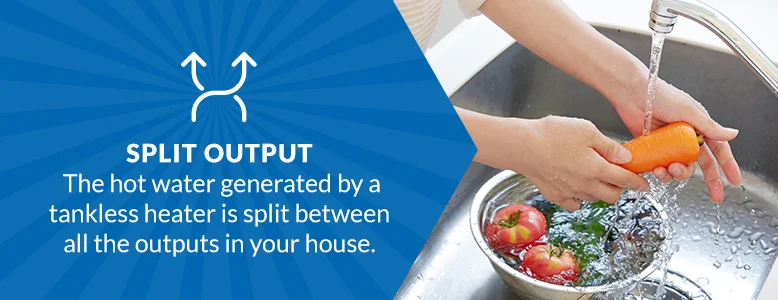 Person washing vegetables in kitchen sink