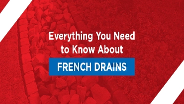 French Drain with text: Everything you need to know about French Drains