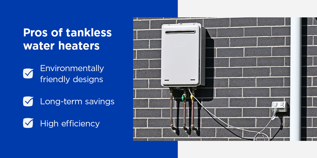 Pros of Tankless Water Heater