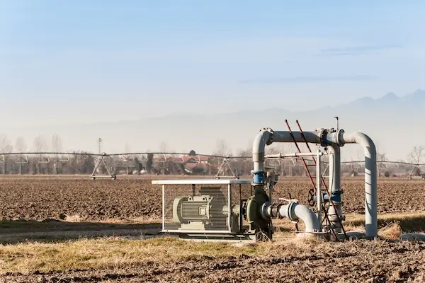 Industrial well pump for agriculture irrigation water 